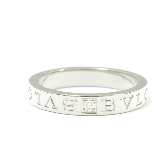 BVLGARI Handbags - Bvlgari 1P Diamond Ring White Gold